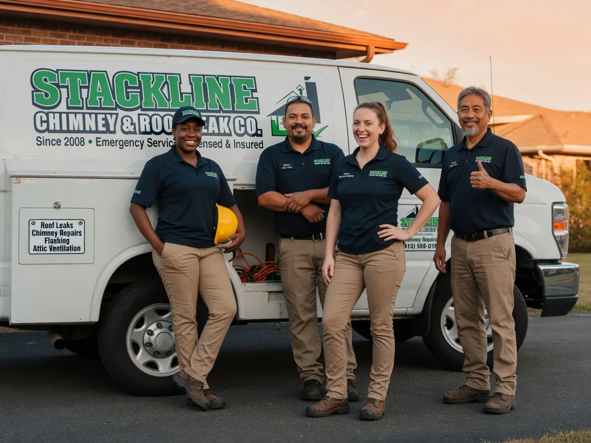 Chimney flashing repair company in Chinook, WA